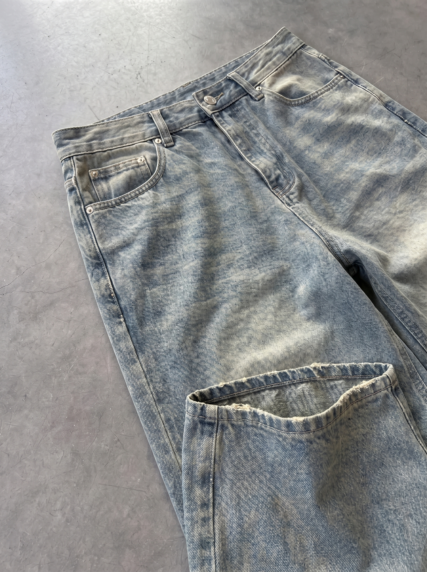 dirty jeans